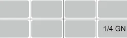 Kühlaufsatz RX 1610 mit CNS Deckel, 1600x395x280 mm, 7x GN 1/3