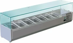 Kühlaufsatz RX 1600, 1600x395x435 mm, für 7x GN 1/3