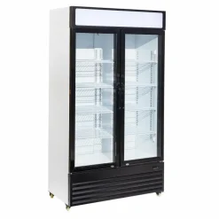 Kühlschrank BEZ-750 GD mit 2 Glastüren 750 L, Breite 1120mm