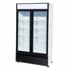 Kühlschrank BEZ-750 GD mit 2 Glastüren 750 L, Breite 1120mm