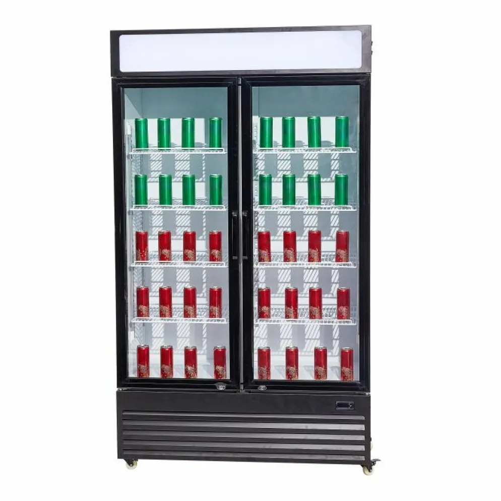 Kühlschrank BEZ-750 GD mit 2 Glastüren 750 L, Breite 1120mm