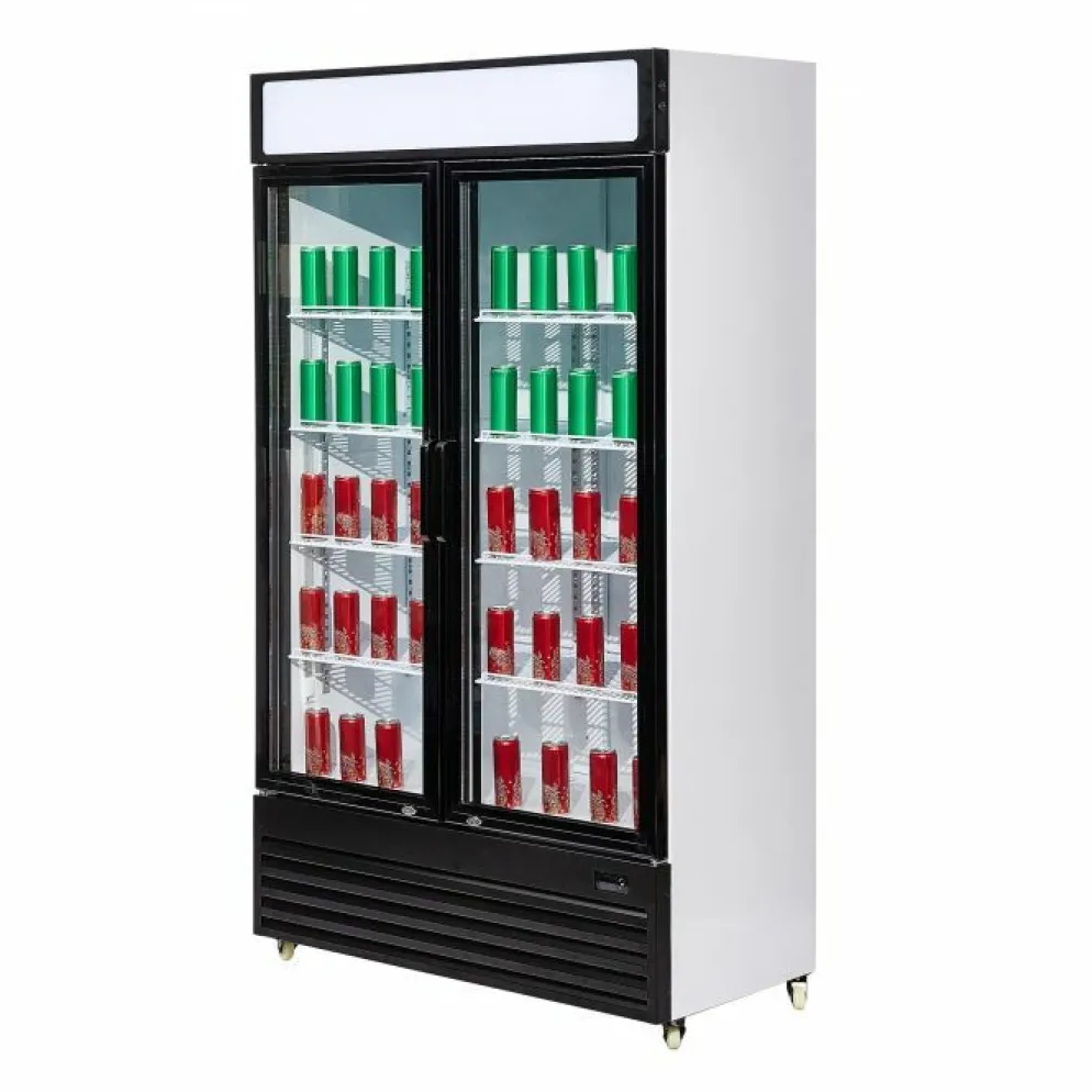 Kühlschrank BEZ-750 GD mit 2 Glastüren 750 L, Breite 1120mm