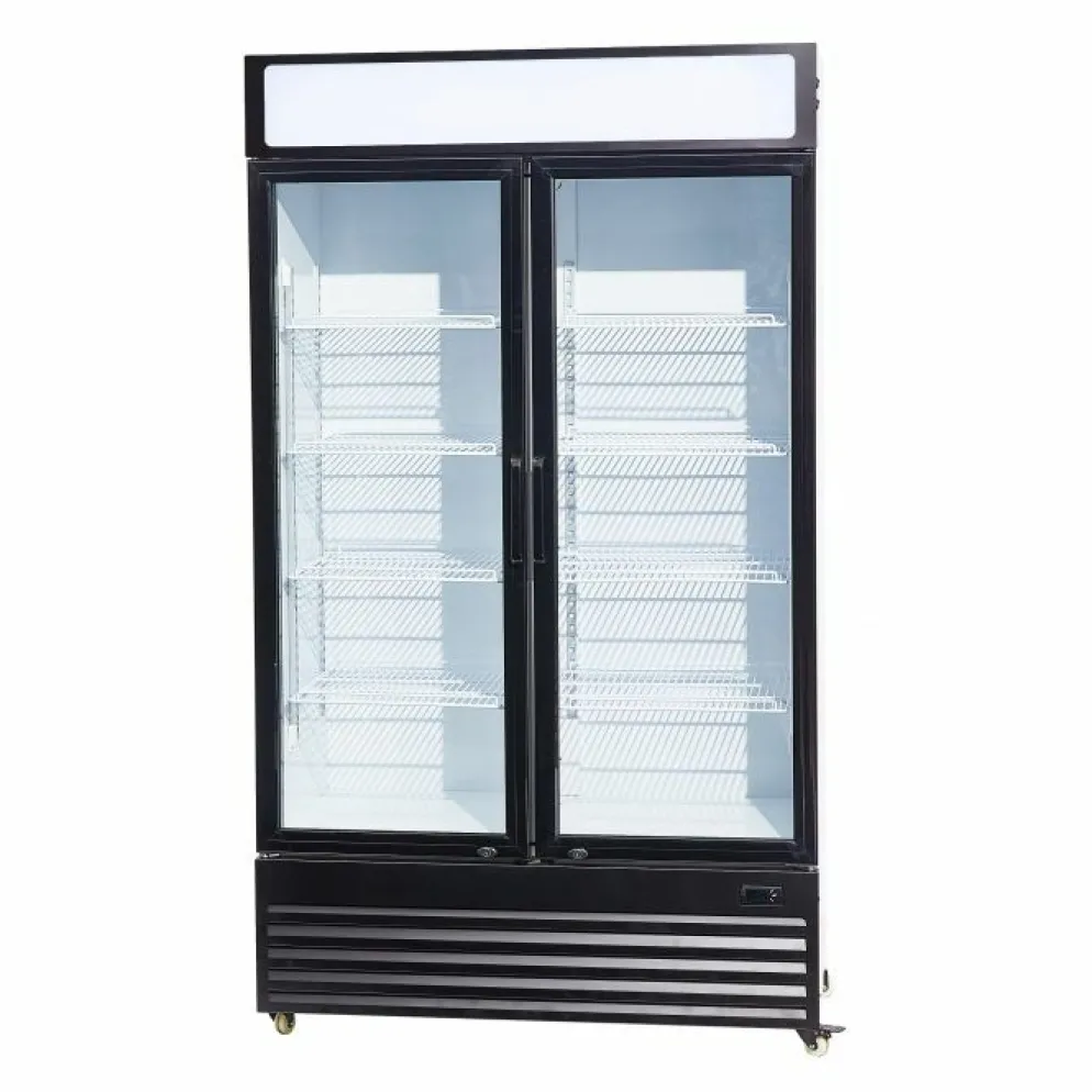 Kühlschrank BEZ-750 GD mit 2 Glastüren 750 L, Breite 1120mm