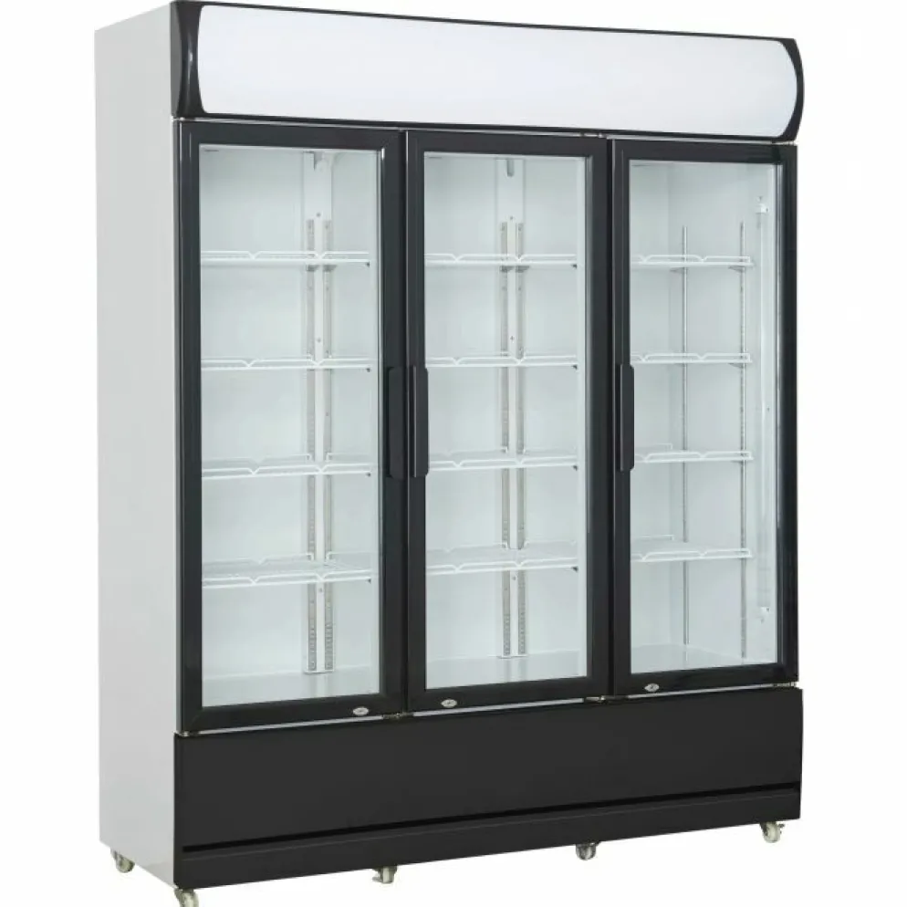 Kühlschrank 3 Glastüren FCU-1200, 1065L, 1600x610x1973mm