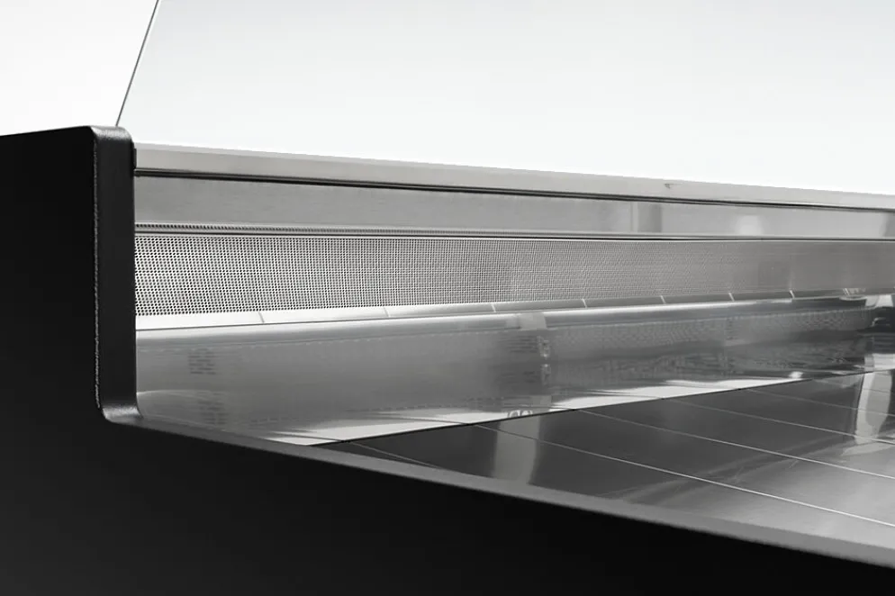 Kühltheke Frischwarentheke Delio 3-250U, Umluftkühlung, Breite 2500 mm