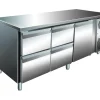 Kühltisch KT-VIP mit 4 Schubladen und 1 Tür, 1.795x700x860mm