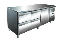 Kühltisch KT-VIP mit 4 Schubladen und 1 Tür, 1.795x700x860mm