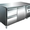 Kühltisch KT-VIP mit 2 Schubladen und 1 Tür, 1.360x700x860mm