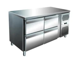 Kühltisch KT-VIP mit 4 Schubladen, 1.360x700x860 mm