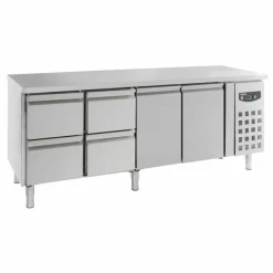 Kühltisch mit 2 Türen, 4 Schubladen, 2330x700x850mm