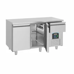 Kühltisch ProLine 700 mit 2 Türen 281 L, 1400x700x850mm