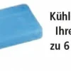 Kühlvitrine Buffet-Vitrine DOPPELDECKER 8-teilig, inkl. Kühlakkus schwarz