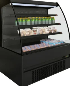 Kühlvitrine NOAH 1.3 gebogen 1310 mm, Umluft