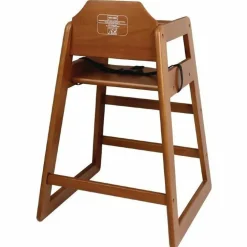 Kinderhochstuhl Holz ATLAS 370ST Braun