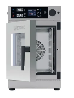 Kombidämpfer Ready Plus Compact 6x GN 1/1 Elektro 8,5 kW mit elektronischer Steuerung, Längseinschub