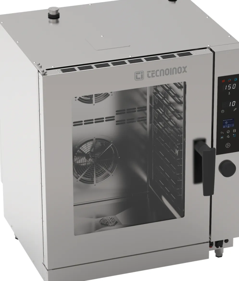 Kombidämpfer Ready Plus 10x GN 1/1 Elektro 16,5 kW mit Reinigungssystem und Kerntemperaturfühler