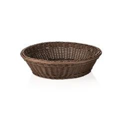 Korb WEAVER PRO Systemkörbe, Ø 37 cm, Höhe 9 cm, braun, Polypropylen