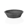 Korb WEAVER PRO Systemkörbe, Ø 37 cm, Höhe 9 cm, grau, Polypropylen