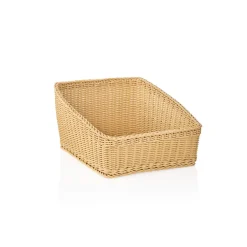 Korb WEAVER PRO Systemkörbe, 50 x 40 x 25 cm, hellbeige, Polypropylen