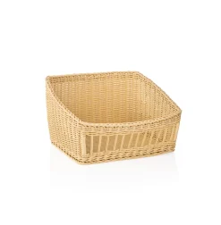 Korb WEAVER PRO Systemkörbe, 45 x 40 x 27 cm, hellbeige, Polypropylen