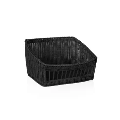 Korb WEAVER PRO Systemkörbe, 45 x 40 x 27 cm, schwarz, Polypropylen