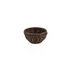 Korb WEAVER PRO Tischkörbe, Ø 16 cm, Höhe 8 cm, braun, Polypropylen