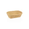 Korb WEAVER PRO Tischkörbe, 26,5 x 19 x 7 cm, hellbeige, Polypropylen