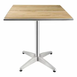 KRISTA Bistrotisch eckig 70x70 cm mit Alu-Gestell
