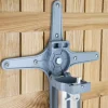 KRISTA Bistrotisch klappbar, Eschenholz Tischplatte rund 60 cm