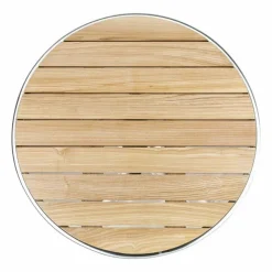 KRISTA Bistrotisch klappbar, Eschenholz Tischplatte rund 60 cm