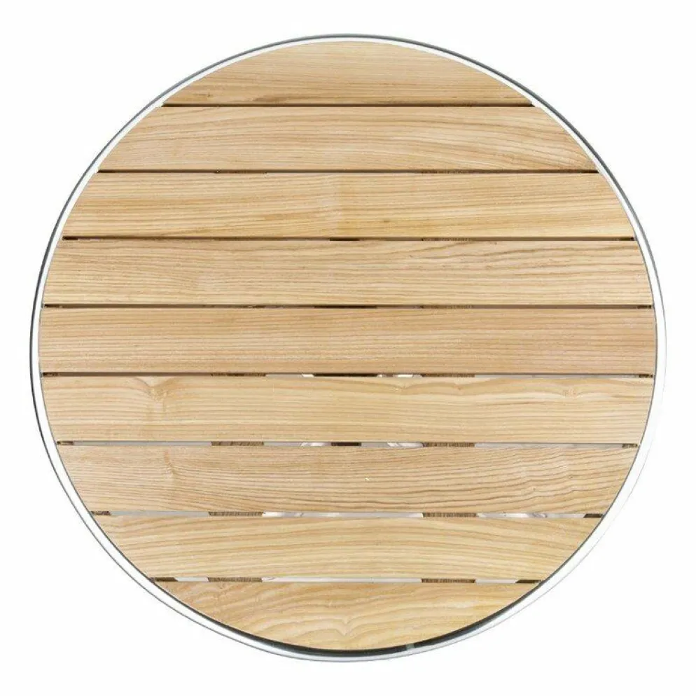 KRISTA Bistrotisch klappbar, Eschenholz Tischplatte rund 60 cm
