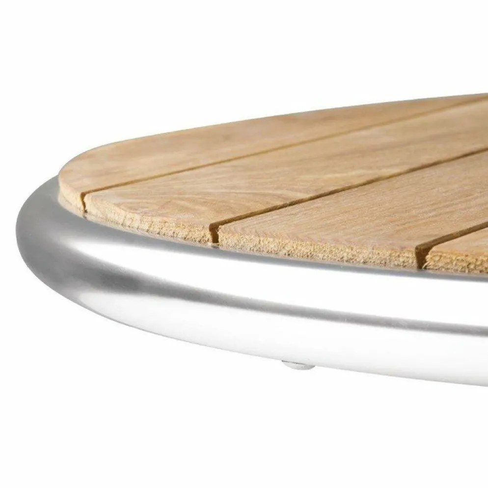 KRISTA Bistrotisch klappbar, Eschenholz Tischplatte rund 60 cm