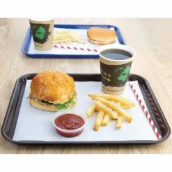 Kristallon Fast-Food-Tablett braun 34,5 x 26,5cm