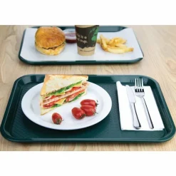 Kristallon Fast-Food-Tablett grün 41,5 x 30,5cm