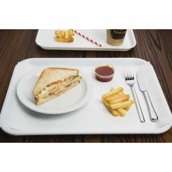 Kristallon Fast Food-Tablett weiß 41,5 x 30,5cm