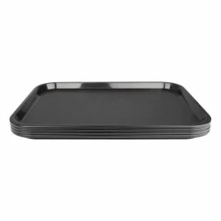 Kristallon Fast-Food-Tablett schwarz 41,5 x 30,5cm