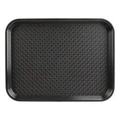 Kristallon Fast-Food-Tablett schwarz 41,5 x 30,5cm