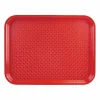 Kristallon Fast-Food-Tablett rot 41,5 x 30,5cm
