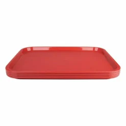 Kristallon Fast-Food-Tablett rot 41,5 x 30,5cm