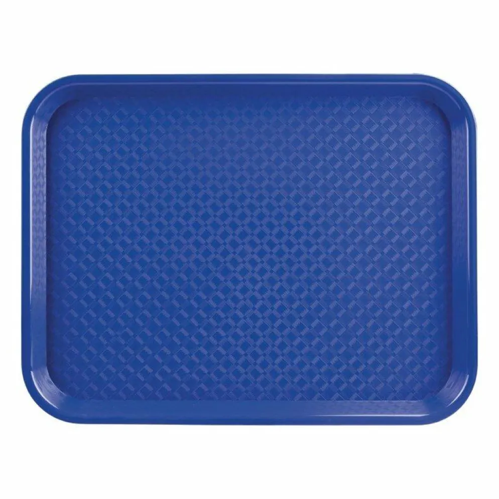 Kristallon Fast-Food-Tablett blau 34,5 x 26,5cm