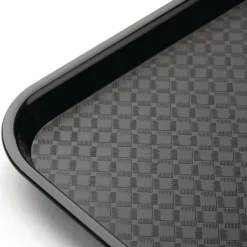 Kristallon Fast-Food-Tablett schwarz 34,5 x 26,5cm