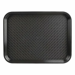 Kristallon Fast-Food-Tablett schwarz 34,5 x 26,5cm