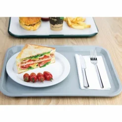 Kristallon Fast-Food-Tablett grau 41,5 x 30,5cm