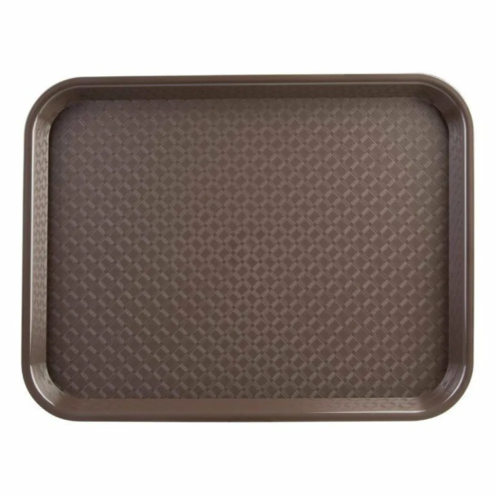 Kristallon Fast-Food-Tablett braun 41,5 x 30,5cm
