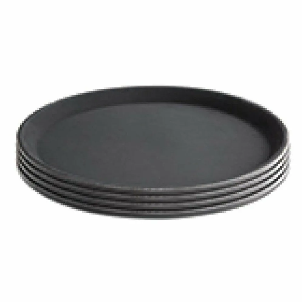 Kristallon Polypropylen Antirutsch Serviertablett rund 40,6cm