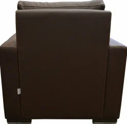 KRISTAL Lounge Sofa 1 Sitzer Braun