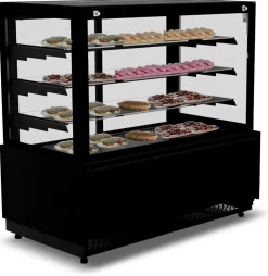 Kuchentheke Kuchenvitrine NERO 1.4, 1437x790x1400mm