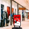 Kundenstopper SNE525 „SALE“ mit A1-Plakat & Logo