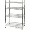 Lagerregal aus Chromstahl 1060x610x1800 mm