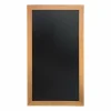 Lange Wandtafeln Teak Effekt, Schreibfläche: 90 x 46cm